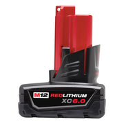 M12 12-Volt REDLITHIUM XC 6.0Ah Extended Capacity Battery Pack (2-Pack)