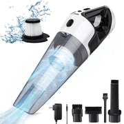 NEXPOW Handheld Vacuum Cordless, 10000Pa Strong Suction Car Vacuum Cleaner with LED Light