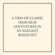 Chronicle Books Stories for Seafarers Boxed Set, Hardcover Classic Maritime Tales by Jules Verne, H G Wells, Robert Louis Stevenson