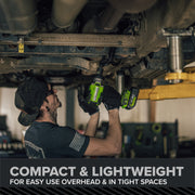 Greenworkstools Pro PowerAll 24V Brushless Cordless Impact Wrench, 1/2 Inch, 1,430 ft-lb Breakaway Torque, 3-Speed Settings, Compact Design, Tool Only, IW51500