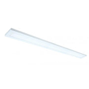 Nuvo Lighting Long Surface Mount LED Ceiling Light Fixture, Contemporary White Finish, 30W 2600 Lumens, Flush Mount, Remote Dimming, 62-1156