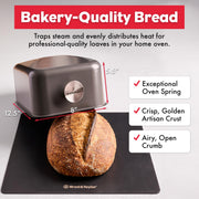 Brod & Taylor Ultralight Aluminum Baking Shell for Sourdough Bread, Oven Safe, Batard Shape, No Preheating Needed, SC-100/400