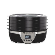 Mossy Oak 75-0701-MO 4 Tray Electric Food Dehydrator with Digital Timer, Adjustable Thermostat, 500 Watts