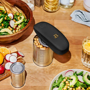 Beautiful 19688 Hands-Free Automatic Battery Powered Electric Can Opener, Black Sesame by Drew Barrymore