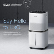 Levoit 6000S Superior Smart Evaporative Humidifiers, White