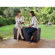 Keter 231319 Comfy 71 Gal. Resin Deck Box