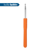Hello Hobby Ergonomic Crochet Hook, Size H 5 mm, Aluminum, Comfortable Grip