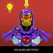 Mattel Brick Shop Masters of the Universe Skeletor Bust Collector Building Set, 503 Pieces, Light Effect, Customizable Expressions, Display Base, JNH52
