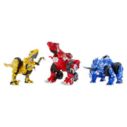 MGA Entertainment Armorsaurs Evolver Ajax 2-in-1 Transforming Dinosaur to Vehicle Action Figure, Multicolor, Ages 6+, 7.2 in