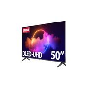 RCA 50-Inch 4K Ultra HD Smart LED TV with Google TV, HDR10, Built-In Google Assistant, 3 HDMI Ports, 2 USB Ports, Black