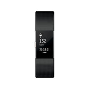 Fitbit FB407SBKL Charge 2 Heart Rate + Fitness Wristband, Black, Large