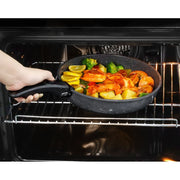 Gipp G21-U-Gr01 21 Piece Ceramic Nonstick Cookware Set, Aluminum Pots and Pans with Detachable Handles, Oven Safe, Induction Compatible, Gray