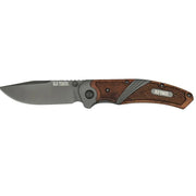 Old Timer 1189730 Wood Ti-Nitride Spring-Assisted Knife