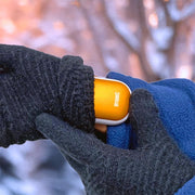 Kobayashi HotHands Rechargeable Hand Warmers, 2-Pack, Adjustable Heat, Fast Heating, Long-Lasting, Compact, Orange, H163650