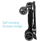 Maxi-Cosi Maxi-Taxi XT Ultra Compact Car Seat Caddy Stroller, Lightweight Travel System, Black, CV412BLK
