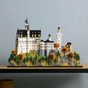 LEGO Architecture Neuschwanstein Castle Building Set, 3,455 Pieces, Customizable Seasonal Display, Collectible Bavarian Castle Kit for Adults, 21063