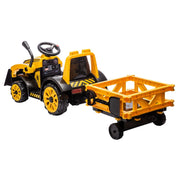 Tonka 6V Ride On Cars Construction Tractor Front Loader - Ergonomic