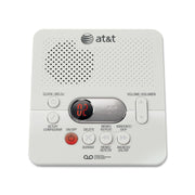AT&T 1740 Digital Answering Machine with Variable Speed Playback, White