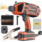 Maxlander Handheld ARC Welder, Portable Welding Machine with IGBT Inverter Technology, 110V 120A, 5-Step Current Adjustment, Includes 20PCS Rods, ML-ARC-120