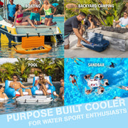 GoSports CUDDY40NAVY01 Outdoors Cuddy Floating Cooler, Navy