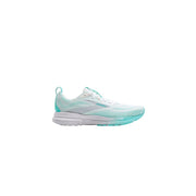 Brooks Trace 4 Running Shoes for Women, Soft DNA LOFT v2 Cushioning, Breathable AirMesh Upper, RoadTack Rubber Outsole, Neutral Support, Bright White & Limpet, Size 6M, 120441-198