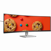 Philips 49B2U5900C 49 in. Curved Dual Quad HD LED Monitor, 32:9 Aspect Ratio, 5120 x 1440 Resolution, 75 Hz Refresh Rate, DisplayHDR 400, USB-C, DisplayPort, HDMI, Integrated Speakers