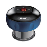 TRAKK SPORT Smart Dynamic Cupping Therapy Massager 4 in 1 Blue and Black for all body parts except face