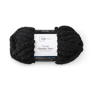 Mainstays TTR160105-BK Bulky 100% Polyester Black Yarn, 31.7 yd