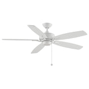 FANIMATION FP6284MW California Energy Commission Registered MAWH 52 CEIL FAN 5 BLD W/ FLUOR