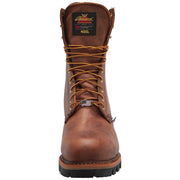 Thorogood Logger Series Insulated Waterproof Steel Toe Work Boots, Trail Crazyhorse Leather, 400g Thinsulate, Vibram Outsole, 12M, 804-3554D120