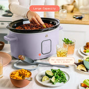 Beautiful 19475 6 Qt Programmable Slow Cooker, Lavender by Drew Barrymore