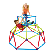 Eezy Peezy Junior Climber with Top for Playroom or Outdoor Use with Multicolored Bars, Toddlers 3+