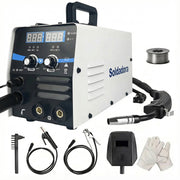 YILIFEIDA 3 in 1 MIG Welder 120A Multiprocess Welding Machine with IGBT Inverter, Digital Display, Full Kit