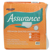 Assurance 136039 Unisex Premium Quilted Underpad, Maximum, L, 18 Ct