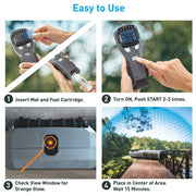 Thermacell MR-450X Armored Portable Mosquito Repeller, Black