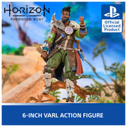 Spin Master PlayStation Horizon Forbidden West Varl 6-Inch Action Figure with 32 Points Articulation, Axe and 2 Sets of Hands, Multicolor, 6070095