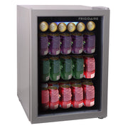 Frigidaire EFMIS2440-6COM 88-Can/25-Bottle Beverage and Wine Center, Titanium Gray