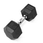 CAP SDR1-025 Barbell Coated Hex Dumbbell, Single 25lbs