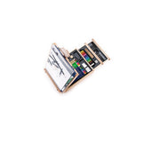 Royal & Langnickel Sketch and Draw Box Easel Art Set, 152pc