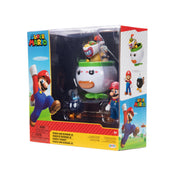 Jakks Pacific Nintendo Super Mario 2.5-Inch Figure Set with Bowser Jr Clown Car and Bob-omb Multicolor