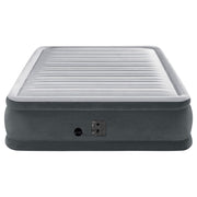 Intex 64413ED Elevated Dura Beam Fiber Tech Airbed with Pump, Queen Size