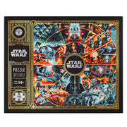 theory11 Star Wars Jigsaw Puzzle, 1,000 Pieces with Gold Foil Accents and Carrying Pouch, Official Lucasfilm Collectible 95016410