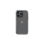 Onn WIBCLR100094816 Rugged Phone Case with Holster for iPhone 14 Pro, Clear