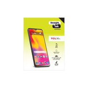Alcatel TCL 30 XL Straight Talk 64GB - Prepaid Smartphone, Black