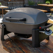Nexgrill 820-BC002 1 Burner Cast Aluminum Tabletop Propane Gas Grill, Black