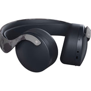 Sony Pulse 3D Wireless Headset for PS5, PS4, and PC, Gray Camouflage - Adjustable