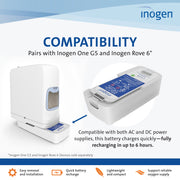 Inogen Extended 16-Cell Battery for Inogen One G5 and Rove 6, Up to 12 Hours 45 Minutes Runtime, Lightweight Portable Design