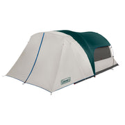 Coleman 6-Person Cabin Tent with Screen Porch, Green