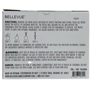 Bellevue Reed Diffuser Set, Assorted Scents Island Citrus Driftwood Sand Blue Linens, 6 Fluid Ounce Each, Pack of 3
