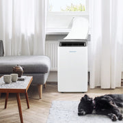 Keystone KSTAP121HINV 14,000 BTU ASHRAE/12,000 BTU DOE 550 sq ft Portable Inverter Air Conditioner with Heater